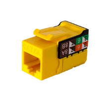 CAT6A Keystone U-Jack With Data Grade RJ45 90° 8×8 (Pack of 25)