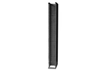 84"H x 8" W Solid Mid Panel for Evolution Vertical Cable Manager Black CPI 35497-755 (Pack of 4)