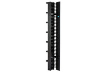 Combination Cabling Section; 7'H x 6"W ; 3"D Racks; BlackCPI 30162-703