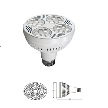 High-output Led Par Lamps E26 35W 65K 120V 45D UL Listed