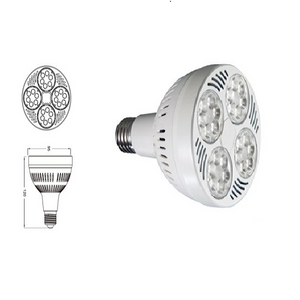 High-output Led Par Lamps E26 35W 45K 120V 45D UL Listed