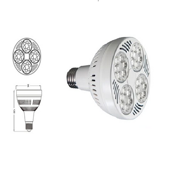 High-output Led Par Lamps E26 25W 65K 120V 45D UL Listed