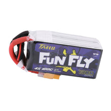 Tattu FunFly 1300mAh 4S1P 14.8V 100C Lipo Battery Pack With XT60 Plug