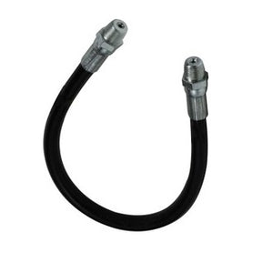 18" OAL Rubber Whip Hose Grease Fitting 36212