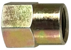1/4"-28  Female x 1/8"-27 NPTF Thread Grease Fitting Straight Adapters 36340