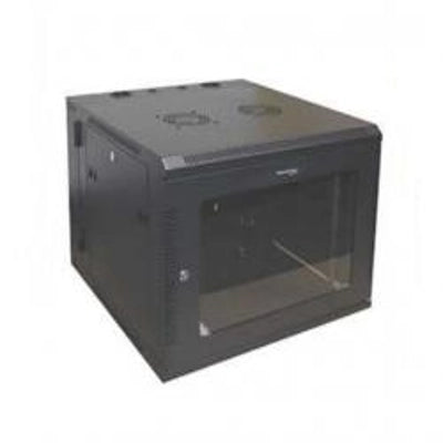 21 Inch Usable 24 Inch Overall Depth 23.6 W 23.6 D 19.8 H Wall Mount Cabinet 9U