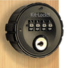 Code Locks KL10BK Black KitLock Mechanical Combination Lock