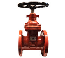 8" 300 PSI Flanged Ends NRS Resilient Gate Valve 9600FL8