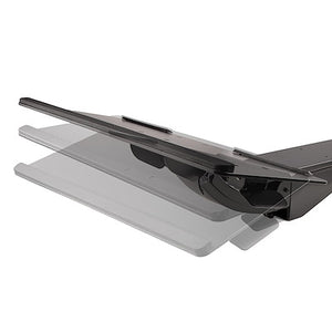 Under Desk Keyboard Tray Full Motion & Height Adjustable Keyboard and Mouse Tray