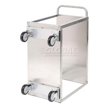 Stainless Steel Stock Cart w/2 Shelves 1200 lb. Capacity 48"L x 24"W x 35"H Jamco XB248-U5