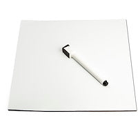 9.5” x 10.5” (24 cm x 27 cm) Magnetic Project Mat Dry Erase Sheet & With Marker Magnetic Rubber and PVC