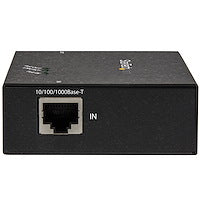 1-Port Gigabit PoE+ Extender IEEE 802.3at 30W input to IEEE 802.3at/af 24W output PoE-Powered