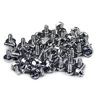 Replacement PC Mounting Screws #6-32 x 1/4" Long Standoff Steel (Pack of 50)
