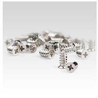 M5 Screws 10mm Long Computer/PC Zinc Plated Self-Tapping Computer Case Fan Mounting Screws (Pack of 50)