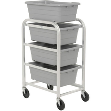 All Welded Aluminum 3 Lug Cart 26"L x 18-3/4"W x 41"H New Age 97205