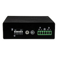 5 Port Unmanaged Industrial Gigabit Ethernet Switch P30-Rated DIN Rail and Wall-Mountable Metal Enclosure