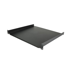 1U Server Rack Shelf Universal Rack Mount Cantilever Shelf 16" Deep Tray Heavy Duty Steel For 19" Network Equipment Rack