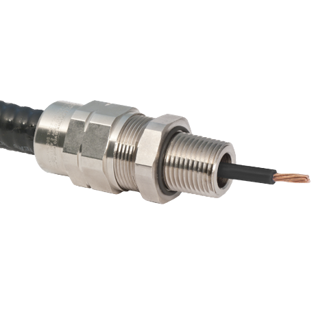 TMC2 Aluminum Cable Gland Connector For Mc, Mc-hl, Interlocked, And Teck Armored Cables