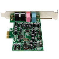 7.1 Channel Sound Card PCI Express 24-bit 192KHz Add Digital Optical Surround Sound Steel