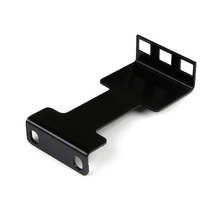 1U 4" Rail Depth Adapter Brackets Kit For Server Racks Steel Black