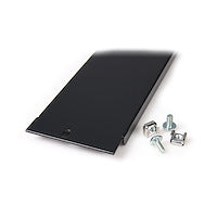 2U Rack Blank Panel for 19" Server Racks and Cabinets Steel Black