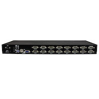 1U 16 Port Rackmount USB PS/2 KVM Switch with OSD