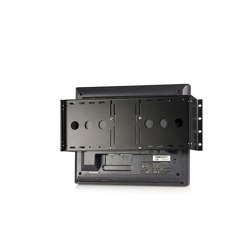 JINGCHENGMEI 4U Universal VESA LCD Monitor Ing Bracket For 19 Inches Server Rack Or Cabinet Black Mmb