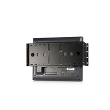 4U Universal VESA LCD Monitor Mounting Bracket For 19" Rack or Cabinet Steel Black