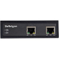 Industrial Single Port Gigabit PoE Extender 60W 802.3bt PoE /PoE+/ PoE++ - 100m/ 330ft Power Over Ethernet Network Range