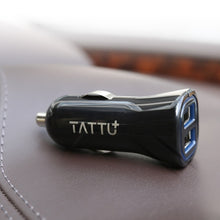 TATTU 24W 2.4A/4.8A Dual Usb Car Charger