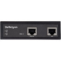 Industrial Gigabit PoE Injector High Speed/High Power 90W Max 52V-56V DC IP-30 Aluminum Housing