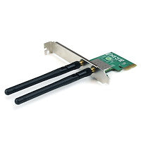 PCI Express Wireless N Adapter 300 Mbps of Wireless Data Bandwidth PCIe 802.11 b/g/n Network Adapter Card