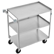 Stainless Steel Utility Cart 300 lb Cap 800274