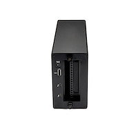 Thunderbolt 3 PCIe Expansion Chassis with DisplayPort PCIe x16 DisplayPort Connection to MacBook or Laptop