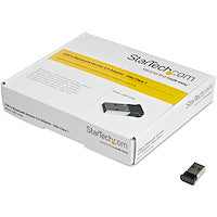 Mini USB Bluetooth 4.0 Adapter 50m (165ft) Class 1 EDR Wireless Dongle Black