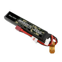 Gens Ace 1000mAh 2S1P 7.4V 25C Battery With Deans Plug