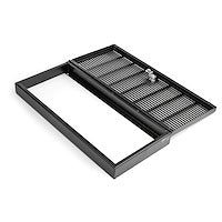 5U Rack Mount Security Cover Hinged Locking Rack Panel Cage Access Control of 19" Server Rack & Network Cabinet