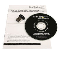USB 150Mbps Mini Wireless N Network Adapter with IEEE 802.11n Standard with Transfer Rates up to 150Mbps