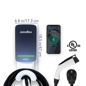JUICEBOX 40 Smart Home Electric Vehicle Charging Station With Built-in Hardwired-WiFi Connectivity
