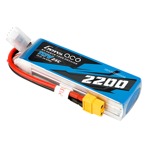Gens Ace 2200mah 3S1P 11.1V 25C Lipo Battery Pack With XT60 Plug
