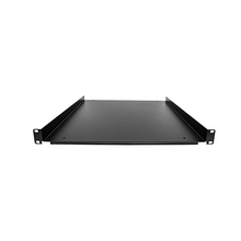 1U Universal Server Rack Mount Cantilever Shelf  20" Deep Tray Holds Upto 55lb/25kg For 19" Network Equipment Rack & Cabinet
