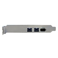 3 Port 2b 1a 1394 PCI Express FireWire Card Adapter Add 2 native FireWire 800 ports