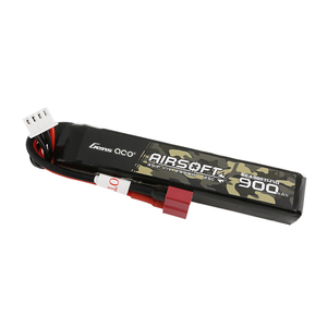 Gens Ace 900mAh 3S1P 11.1V 25C Airsoft Battery With Dean Plug