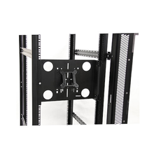 7U Universal Swivel VESA LCD Mounting Bracket For 19" Rack or Cabinet Steel Black