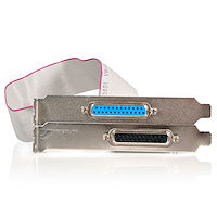 2 Port PCI Parallel Adapter Card Desktop Computer Through a PCI Expansion Slot