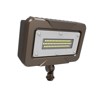 Aeralux JR Series 50-Watts 5000K CCT White U-Bracket Mounting Method Outdoor Flood light