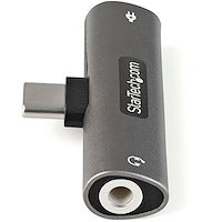 USB C Audio & Charge Adapter 3.5mm TRRS Headphone and 60W USB Type Metal