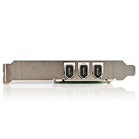 4 port PCI 1394a FireWire Adapter Card 3 External 1 Internal a Computer PCI Slot Steel
