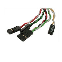Replacement Power Reset LED Wire Kit for ATX Case Front Bezel Lifetime Sleep LED(2-pin)