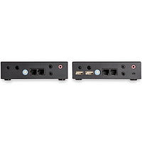 HDMI KVM Extender over IP Network 4K 30Hz HDMI 2.0 and USB over IP LAN or Cat5e/Cat6 Ethernet Cable